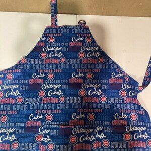 Chicago Cubs Blue BBQ Apron